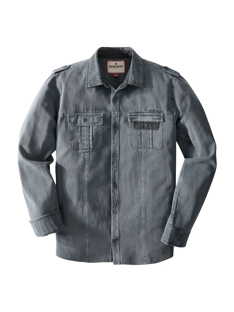 Joe Browns Command Customised Military Shirt - صورة 6 من 6