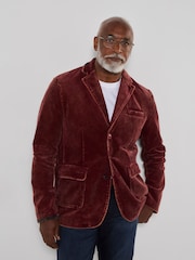 Joe Browns Brown Fabulous Washed Cord Blazer - Image 3 of 9