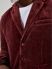 Joe Browns Brown Fabulous Washed Cord Blazer - Image 7 of 9