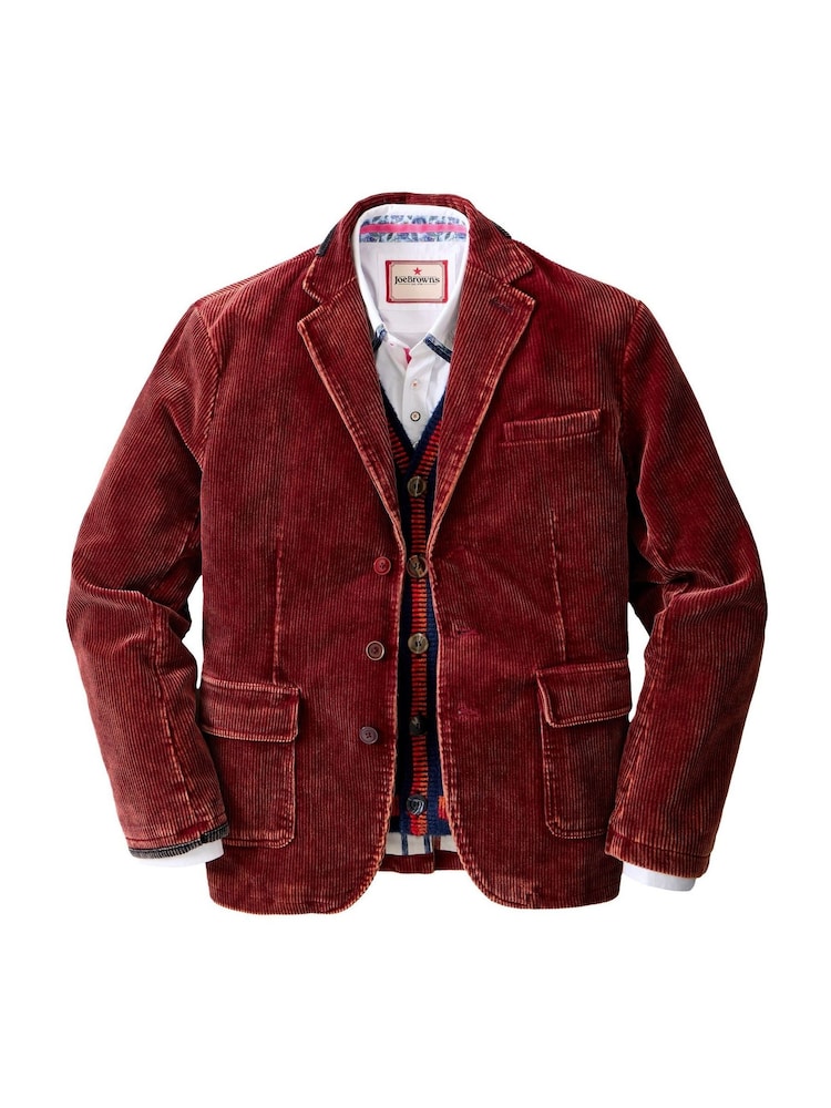 Joe Browns Brown Fabulous Washed Cord Blazer - Image 9 of 9 Joe Browns Brown Fabulous Washed Cord Blazer - Image 9 of 9