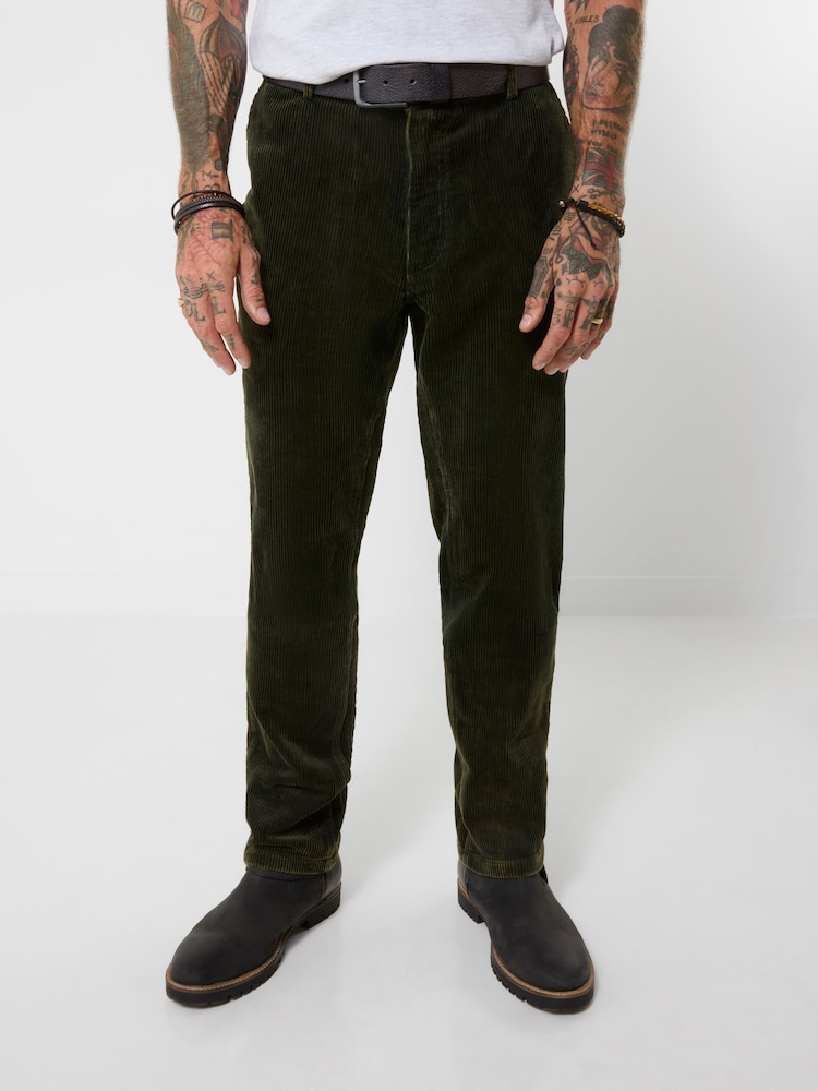 Joe Browns Green Fabulous Washed Cord Trousers - Image 1 of 7 Joe Browns Green Fabulous Washed Cord Trousers - Image 1 of 7