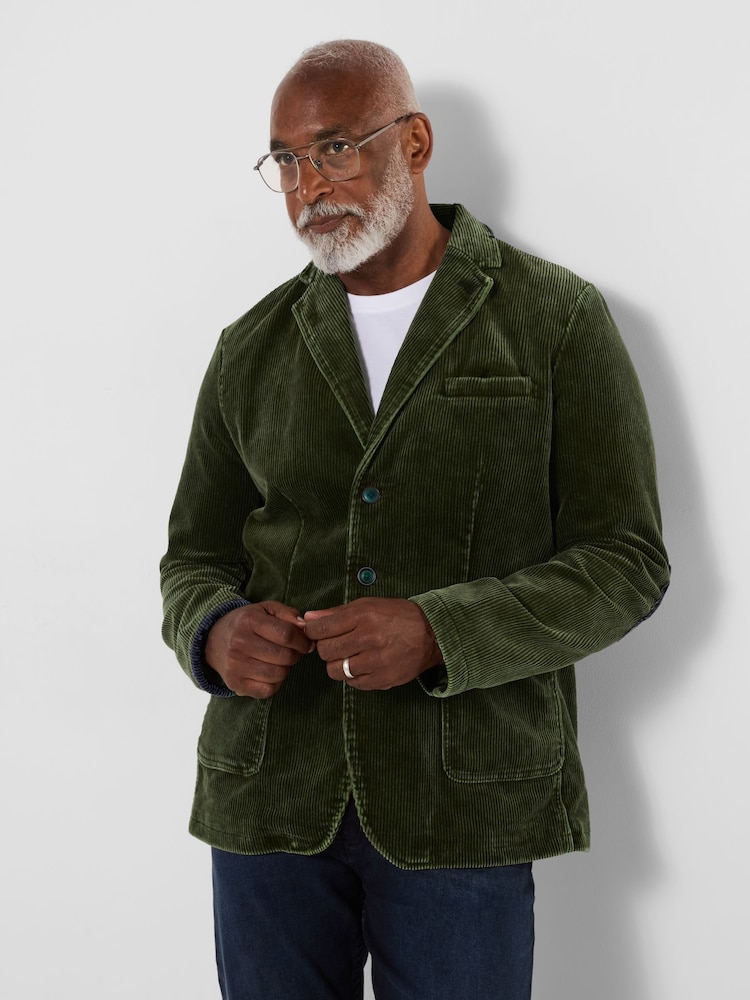 Joe Browns Green Fabulous Washed Cord Blazer - Image 2 of 8 Joe Browns Green Fabulous Washed Cord Blazer - Image 2 of 8