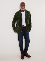 Joe Browns Green Fabulous Washed Cord Blazer - Image 4 of 8