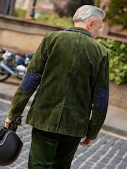 Joe Browns Green Fabulous Washed Cord Blazer - Image 5 of 8