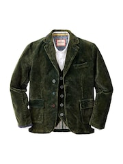 Joe Browns Green Fabulous Washed Cord Blazer - Image 7 of 8