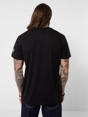 Joe Browns Black Lucky Joes Octopus T-Shirt - Image 3 of 5