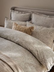 N. Premium 300 Thread Count Textured Floral 100% Cotton Duvet Cover and Pillowcase Set - Изображение 2 из 5