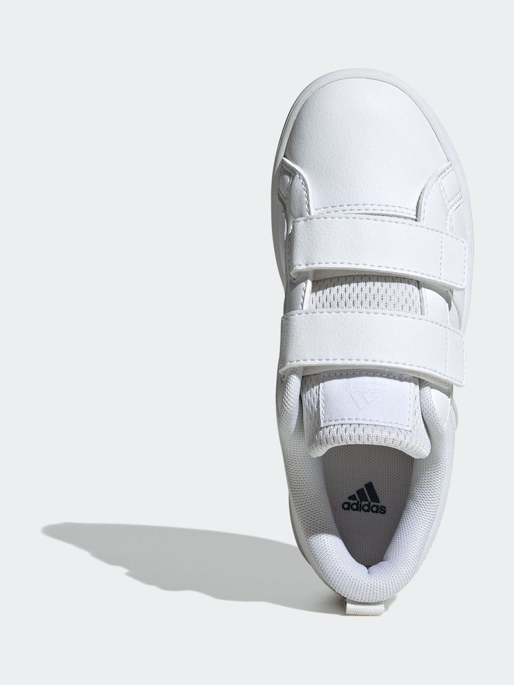 Alb - Pantofi sport adidas VS Pace 2.0 Adiși pentru copii cu cârlig și buclă - Image 5 of 8