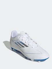 adidas White F50 CLUB Football Boots - Image 1 of 9