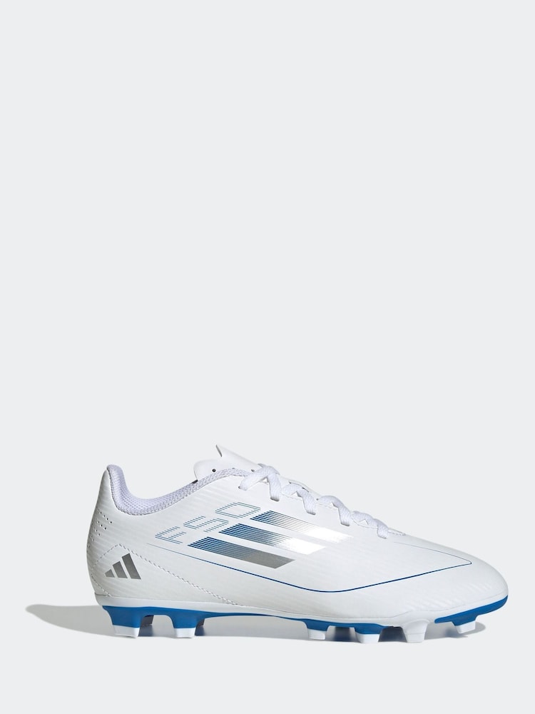 adidas White F50 CLUB Football Boots - Image 2 of 9