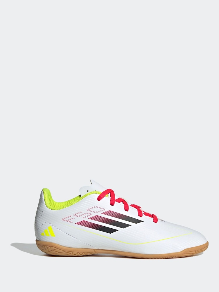 adidas White F50 Club in Football Boots - Image 3 of 10