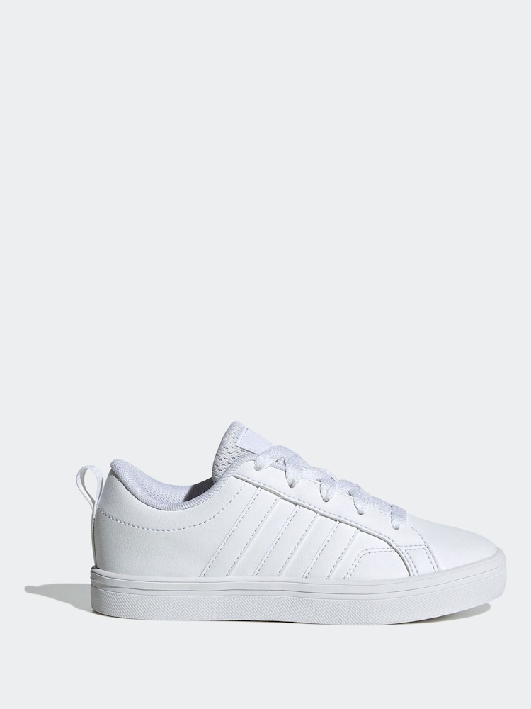 adidas White Vs Pace 2.0 Trainers - Image 1 of 8
