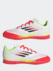 adidas White F50 CLUB Football Boots - Image 3 of 8