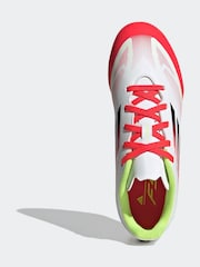 adidas White F50 CLUB Football Boots - Image 5 of 8