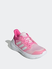 adidas Pink Junior Tensaur Run 3.0 Trainers - Image 3 of 9