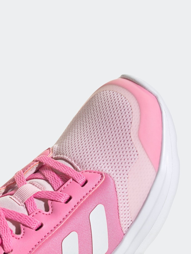 adidas Pink Junior Tensaur Run 3.0 Trainers - Image 8 of 9