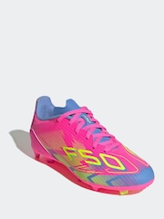 adidas Pink F50 League Fg/MG Football Boots - Image 1 of 8