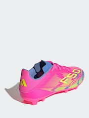 adidas Pink F50 League Fg/MG Football Boots - Image 2 of 8