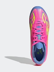adidas Pink F50 League Fg/MG Football Boots - Image 5 of 8