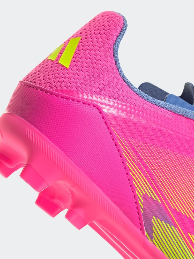 adidas Pink F50 League Fg/MG Football Boots - Image 8 of 8