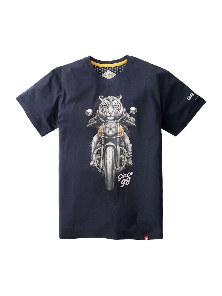 Joe Browns Tiger Rider T-Shirt - Imagen 6 de 6