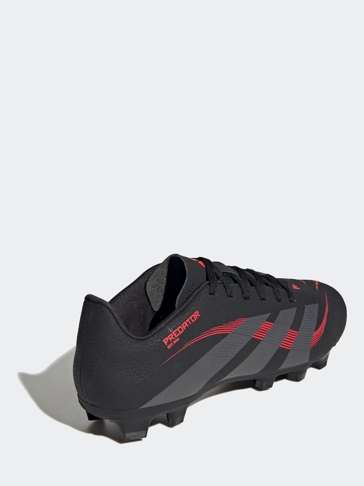 adidas Black Predator Club Fg/MG Football Boots - Image 4 of 9