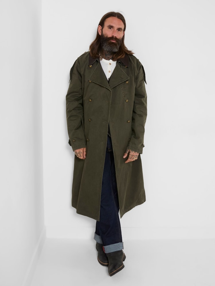 Joe Browns Green Marvelous Military Trench Coat - Image 2 of 8 Joe Browns Green Marvelous Military Trench Coat - Image 2 of 8