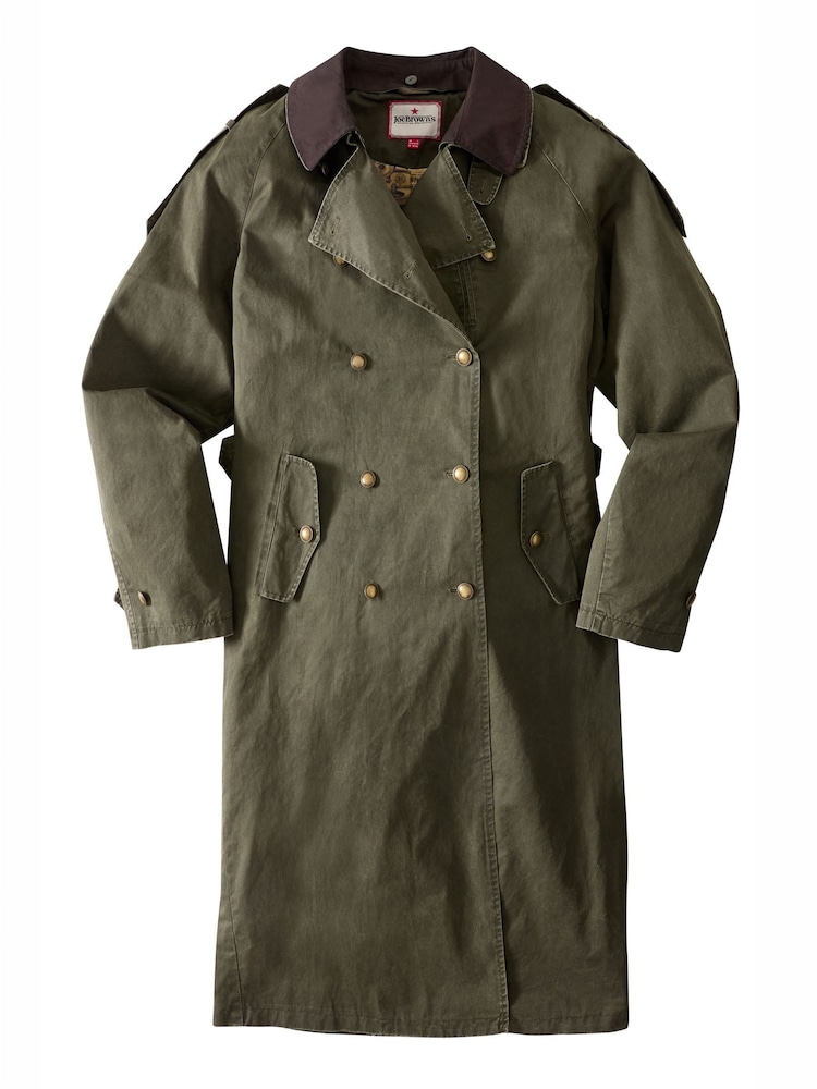 Joe Browns Green Marvelous Military Trench Coat - Image 8 of 8 Joe Browns Green Marvelous Military Trench Coat - Image 8 of 8