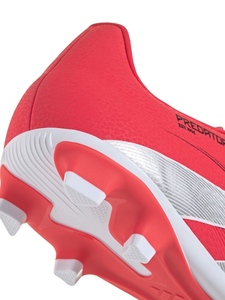 adidas Red Predator Club Fg/MG Football Boots - Image 10 of 10