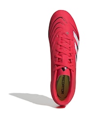 adidas Red Predator Club Fg/MG Football Boots - Image 7 of 10