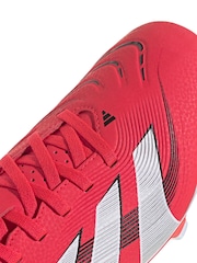 adidas Red Predator Club Fg/MG Football Boots - Image 9 of 10