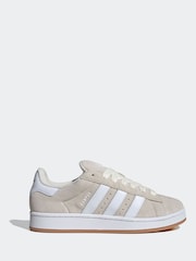adidas Originals White Campus 00s Trainers - Image 1 of 9