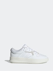 adidas White Court 24 Trainers - Image 1 of 9