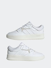 adidas White Court 24 Trainers - Image 7 of 9