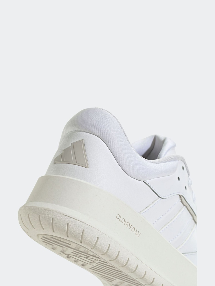 adidas White Court 24 Trainers - Image 9 of 9