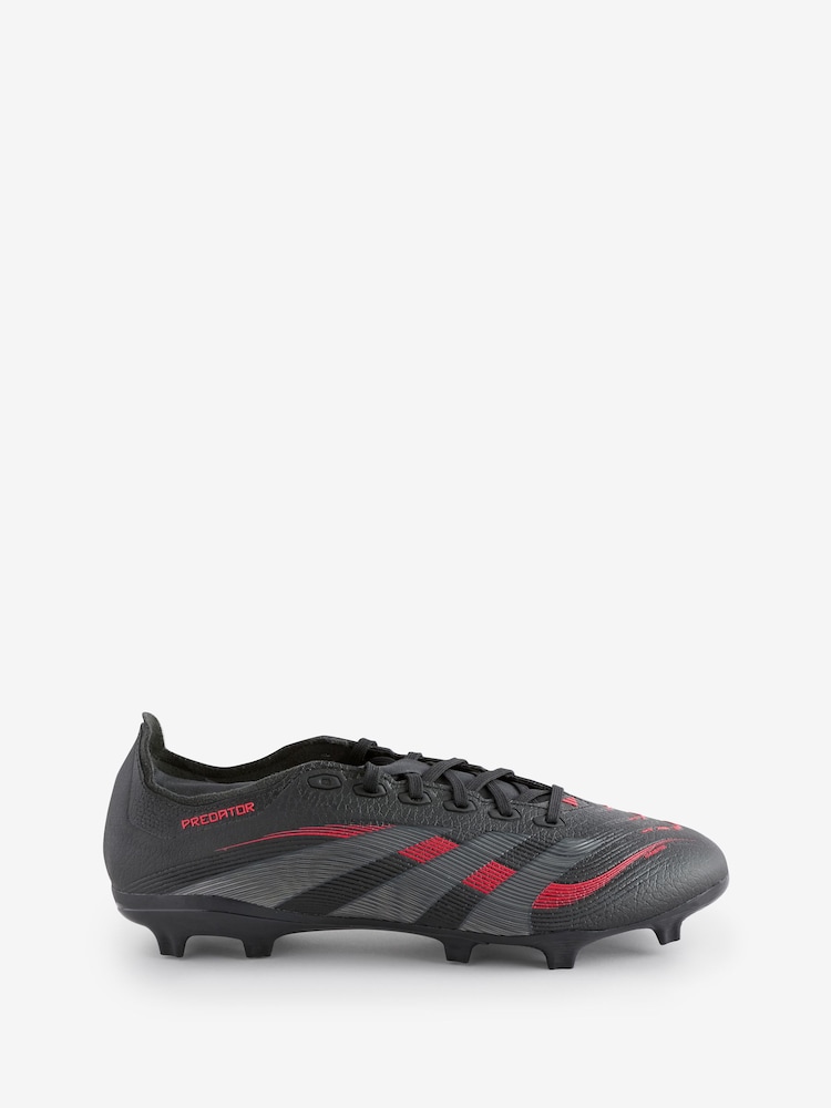 adidas Black Predator League Ft Fg/MG Football Boots - Image 1 of 10