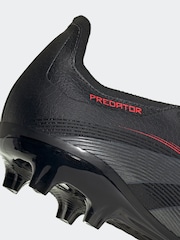 adidas Black Predator League Ft Fg/MG Football Boots - Image 10 of 10