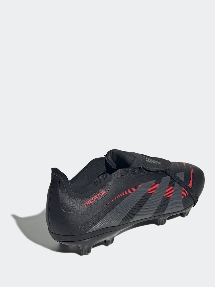 adidas Black Predator League Ft Fg/MG Football Boots - Image 5 of 10