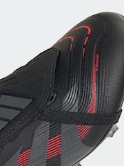 adidas Black Predator League Ft Fg/MG Football Boots - Image 9 of 10