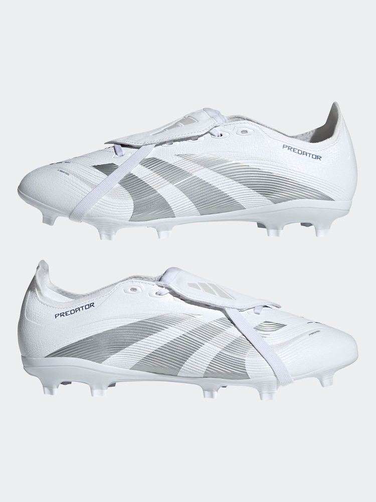 Белый - adidas Predator League Ft Fg/MG Football Boots - Image 2 of 9