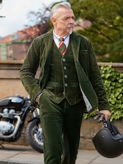 Joe Browns Green Fabulous Washed Cord Waistcoat - Image 2 of 3