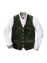 Joe Browns Green Fabulous Washed Cord Waistcoat - Image 3 of 3