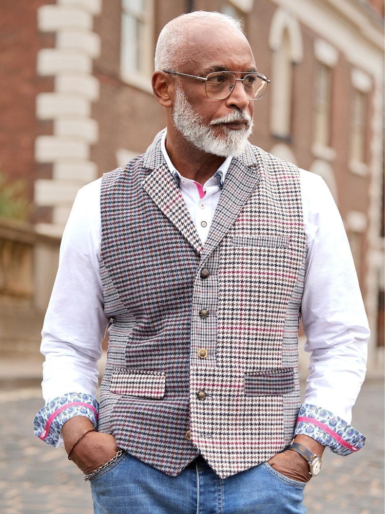 Joe Browns Mix And Match Panel Waistcoat - Slika 1 od 7 Joe Browns Mix And Match Panel Waistcoat - Slika 1 od 7