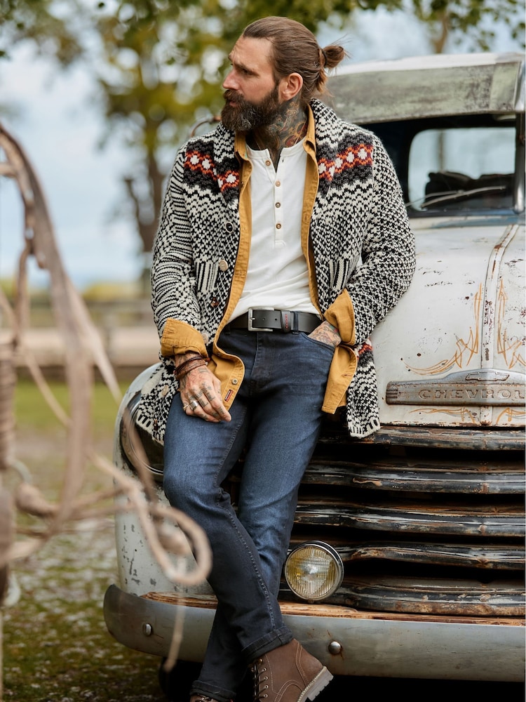 Joe Browns Out In The Wild Pattern Cardigan - Immagine 2 di 8 Joe Browns Out In The Wild Pattern Cardigan - Immagine 2 di 8