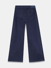 Mint Velvet Blue Wide Crop Jeans - Image 7 of 7