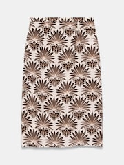 Mint Velvet Geo Print Wrap Sarong Skirt - Imagen 7 de 7