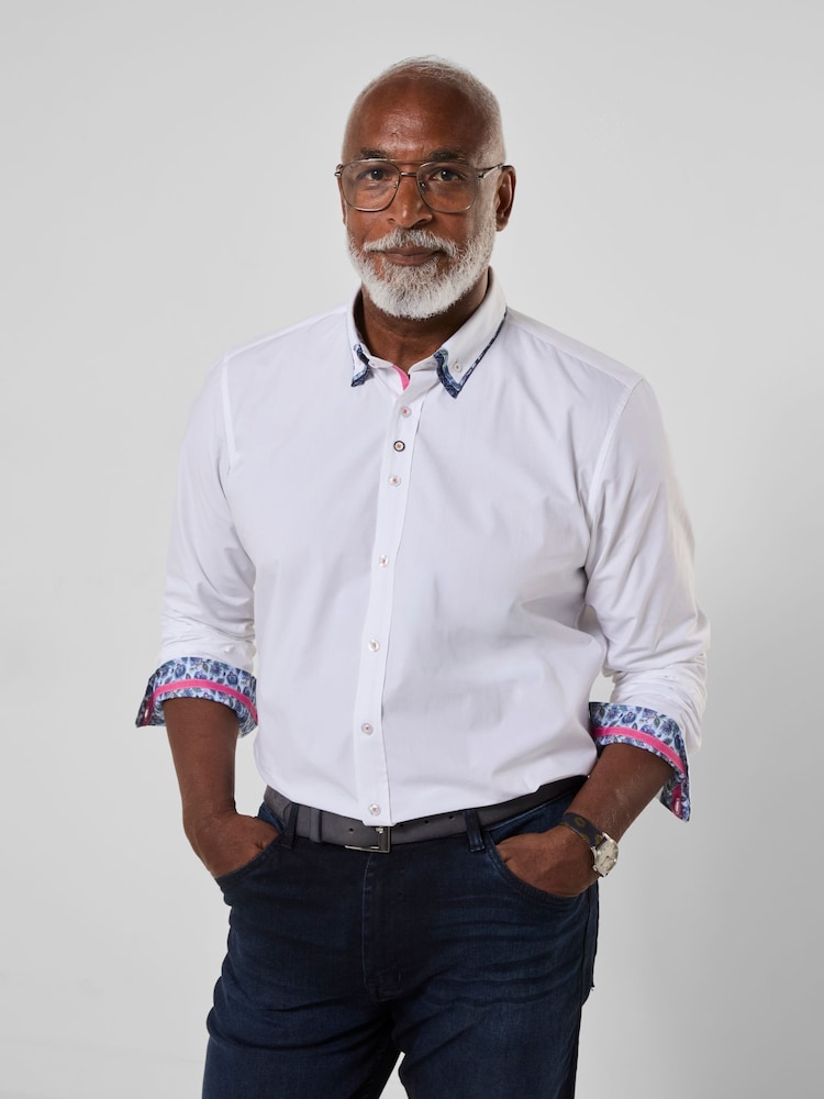 Joe Browns White Triple The Style Smart Shirt - Image 1 of 5 Joe Browns White Triple The Style Smart Shirt - Image 1 of 5