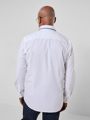 Joe Browns White Triple The Style Smart Shirt - Image 4 of 5