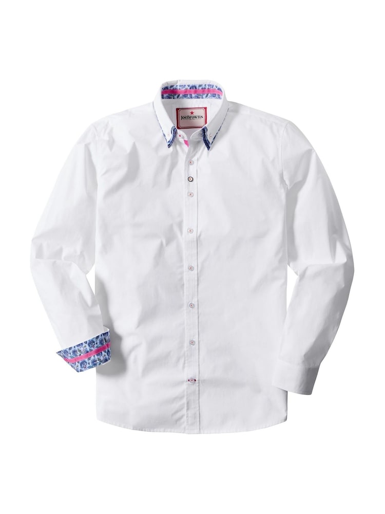 Joe Browns White Triple The Style Smart Shirt - Image 5 of 5 Joe Browns White Triple The Style Smart Shirt - Image 5 of 5
