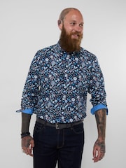 Joe Browns Fantastic Floral Print Shirt - Attēls 1 no 5